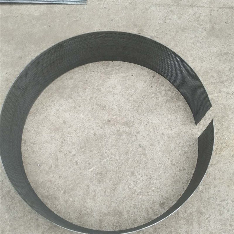 锣底玉米粉碎机筛网工业碳素钢不锈钢打粉机家用罗底过滤网片细网