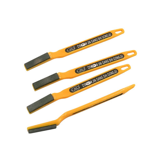 鑫玖品树脂金刚石油石牙刷形抛光钻石油石钨钢刀模具陶瓷打磨研磨