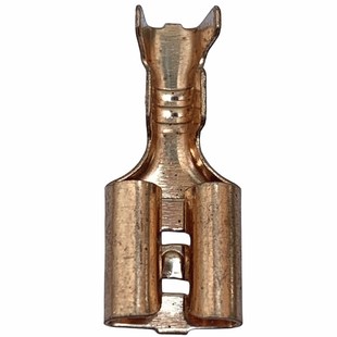 KCD3开关压线端子翘板开关接线插片端子磷铜插簧卡扣6.3mmZ厚0.35