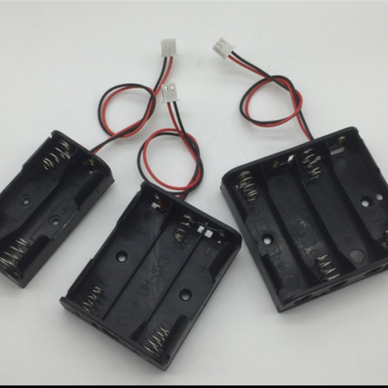 电池盒 二节/三节/四节五号2/3/4 5号电池盒 带XH-2P 2.54端子线
