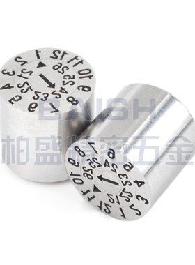 进口精密塑胶模具用可调日期印章22年月合并年份月份时间钟标识码