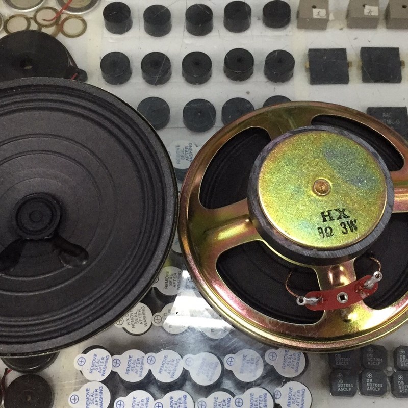 包邮超低价3.5寸外磁泡边4欧8欧3W5W汽车全频喇叭扬声器