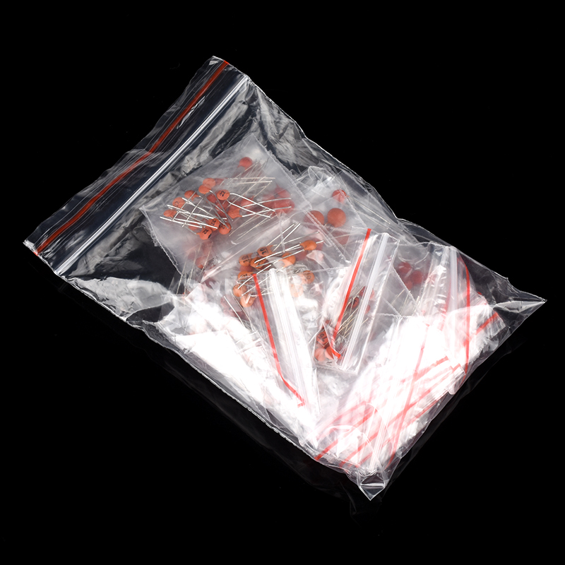 元件包常用瓷片电容包 2pf-0.1uf 共30种 每种10只分开装共300只