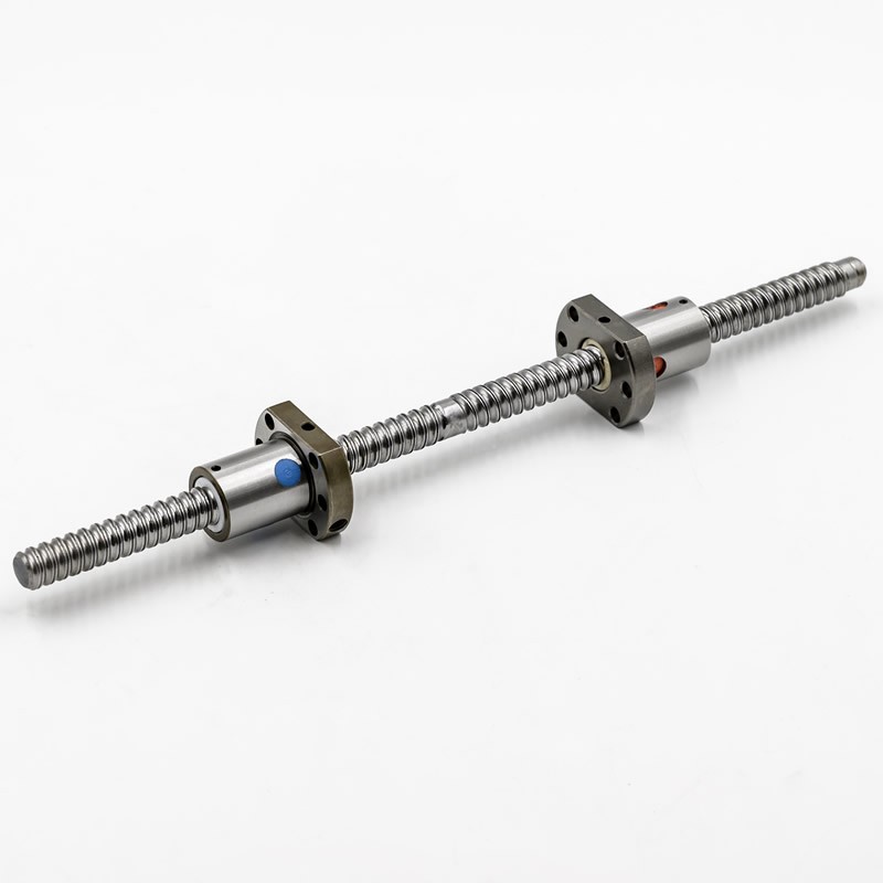 高精度双向正反牙滚珠丝杆丝杠套装SFU1605 2005 2510左旋丝杆副