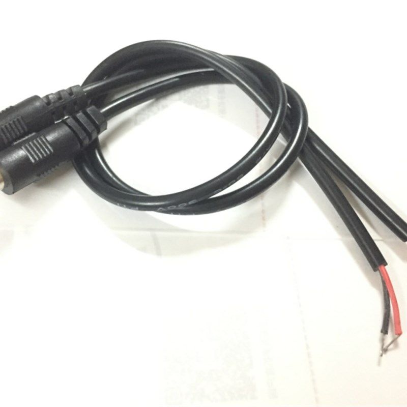 DC电源线 DC监控电源线接头 监控电源接头线  DC公头 5.5*2.1MM