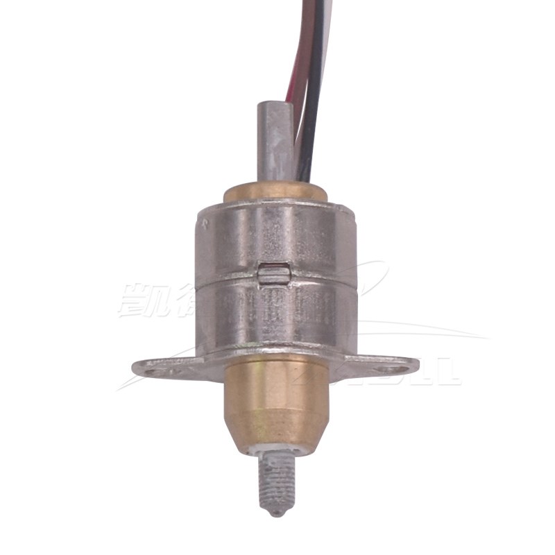 精密微型10MM二相四线贯穿直线步进电机移动马达行程65MM