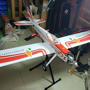 三特油机 下单翼 中单翼轻木练习机 油机固定翼 甲醇机汽油机航模