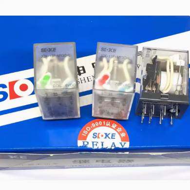 申乐JQX-13F-MY3C-L-D24V继电器11脚3组MY3C-L-DC6V DC12V AC220V