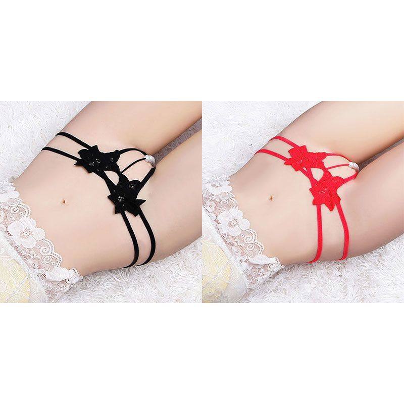 女士内裤女细带裸感镂空无痕新款珍珠性感低腰小心机,女士内衣/男士内衣/家居服,女三角裤,淘宝优惠券,粉丝福利购,淘宝优惠卷