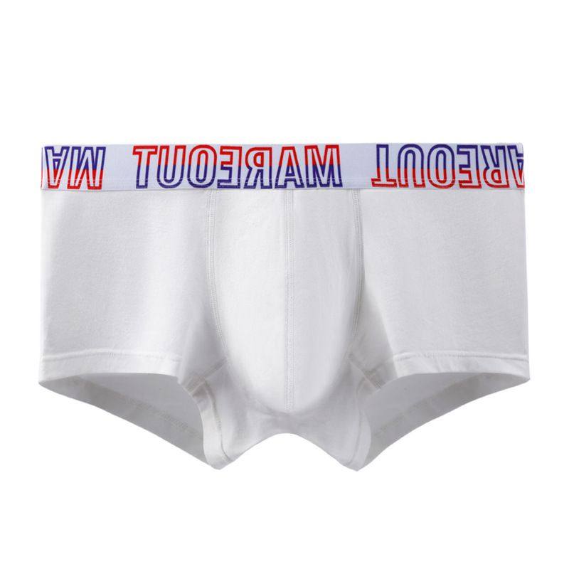 男士内裤纯棉运动时尚潮流四角裤纯色透气舒适平角裤全棉短裤,女士内衣/男士内衣/家居服,男三角内裤,淘宝优惠券,粉丝福利购,淘宝优惠卷