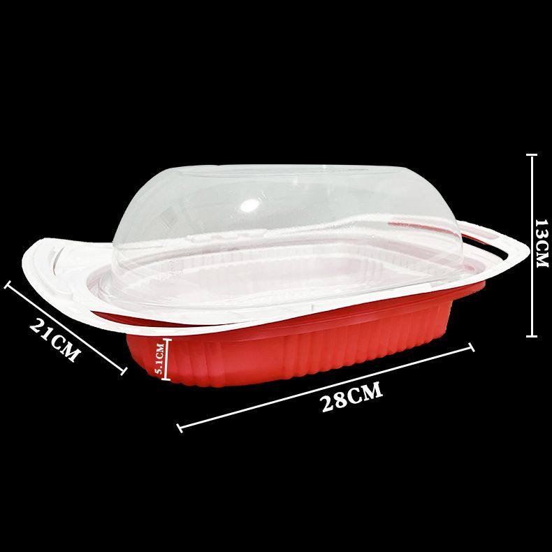 饭店夜宵烧鸡炸鸡窑鸡一次性餐盒手提式小龙虾烤鸭烤鸡外卖打包盒,餐饮具,一次性餐盒,淘宝优惠券,粉丝福利购,淘宝优惠卷