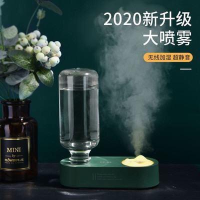 usb静音小型加湿器迷你便携式家用办公卧室补水喷雾雾化器
