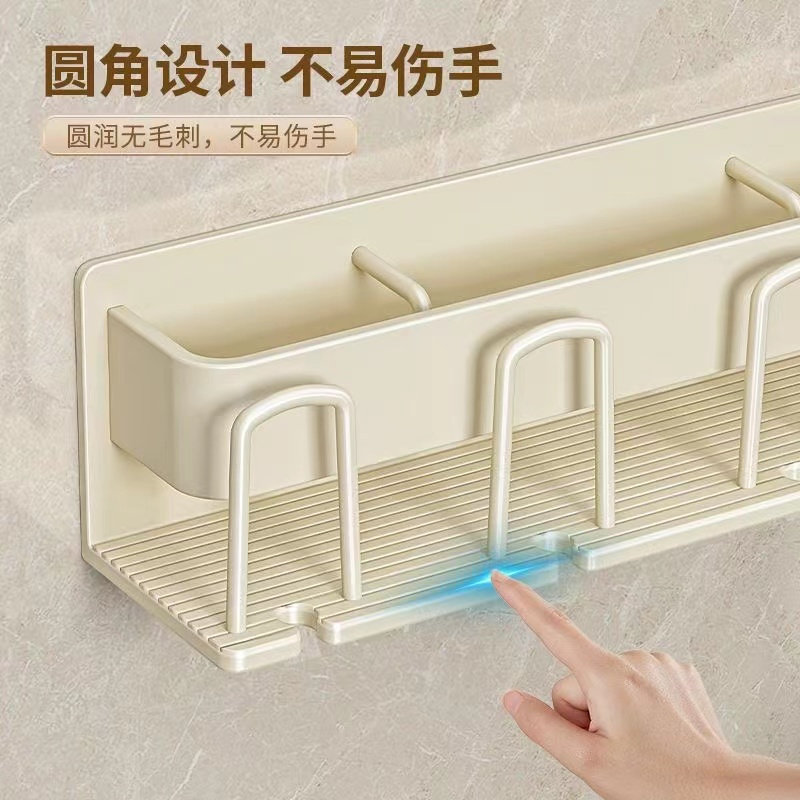 网红太空铝牙具置物架卫生间浴室免打孔壁挂牙膏牙刷漱口杯架