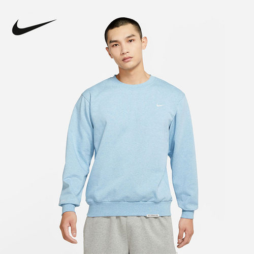 Nike耐克DRI-FIT男圆领篮球卫衣休闲秋季新款上衣速干DQ5821-494