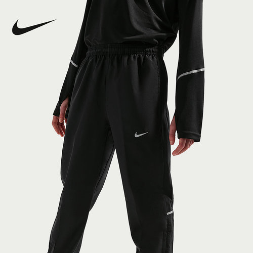 NIKE耐克大童梭织训练长裤速干DRI-FIT春款男女童裤子IF2427-0