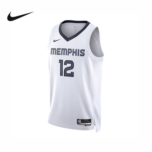 100 NIKE耐克孟菲斯灰熊队DRI FIT NBA男训练速干无袖 球衣DN2082