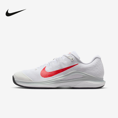 NIKE耐克男鞋ZOOM VAPOR 12 HC新款运动休闲硬地网球鞋FV5552-109