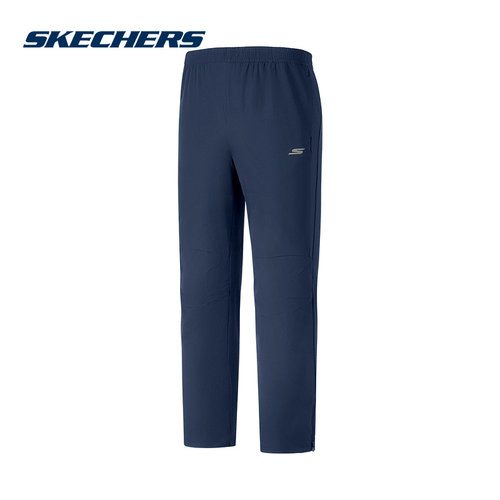 Skechers斯凯奇长裤男子户外跑步舒适运动休闲裤 P324M048/002Z