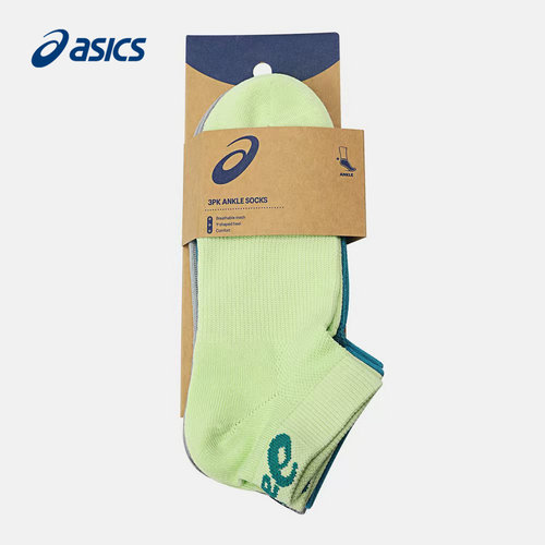 ASICS|（新款）2026F/W中性短袜(三对装) 3013B466-300
