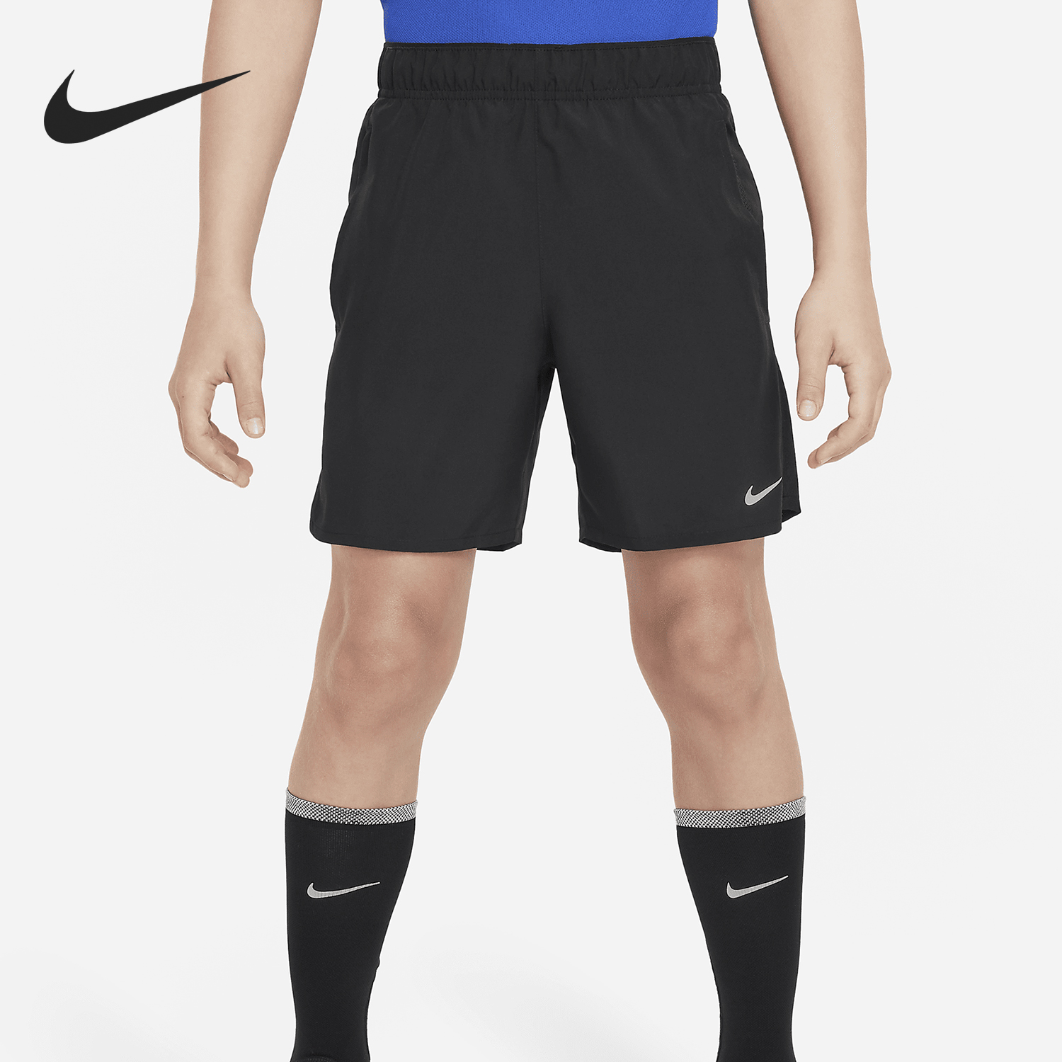 NIKE耐克健身裤男大童Dri-FIT Challenger速干训练短裤FD0238-010