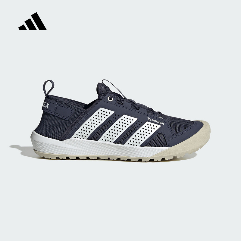 adidas阿迪达斯溯溪鞋两栖涉水2025夏DAROGA 25户外徒步鞋 HQ9172