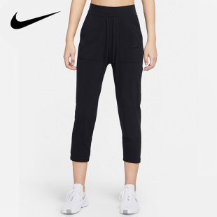 NIKE耐克裤子女裤夏季新款运动裤跑步长裤九分裤CU4604-010