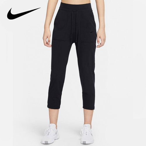 NIKE耐克裤子女裤夏季新款运动裤跑步长裤九分裤CU4604-010