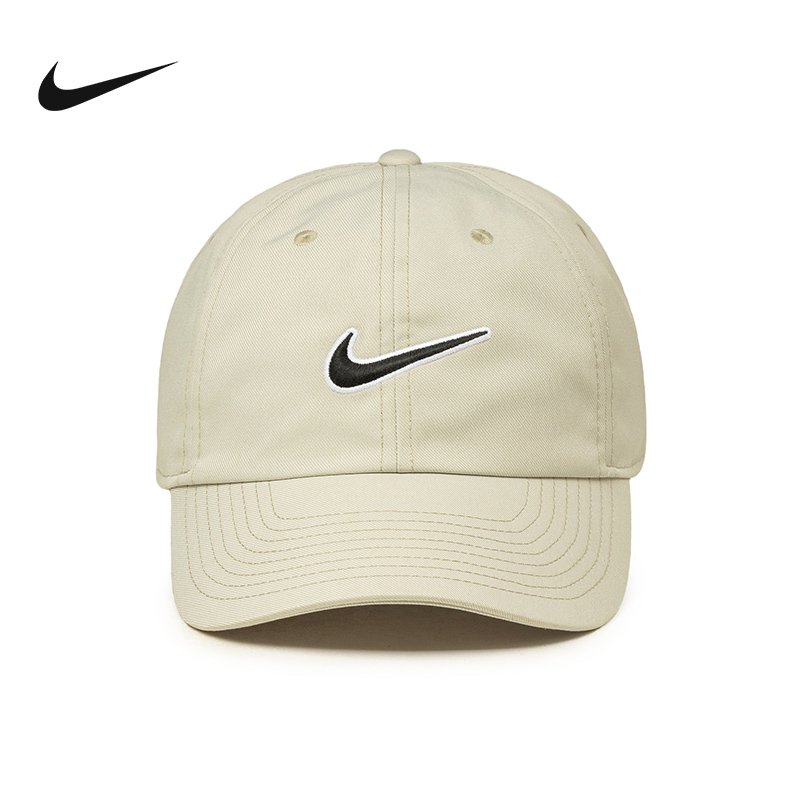 NIKE耐克棒球帽男女帽子夏季新款户外可调节遮阳鸭舌帽FB5369-010