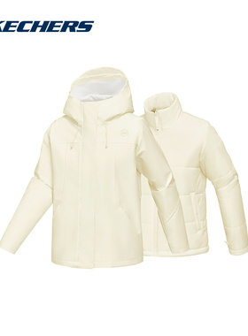 斯凯奇运动2025春女梭织外套 P125W013-01PJ