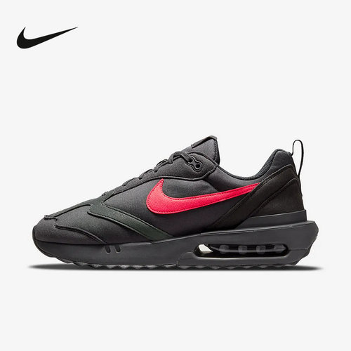 耐克男鞋AIR MAX 黑色运动休闲鞋厚底复古跑鞋老爹鞋DR8618-001