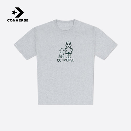 Converse匡威夏x Noritake联名男女同款索罗娜短袖T恤UCH886-GGN
