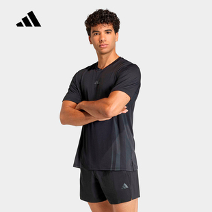 adidas阿迪达斯Airchill凉感速干运动短袖2026夏男休闲T恤 KT3260