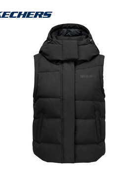 SKECHERS|（新款）2025冬女羽绒背心 P425W086-0018