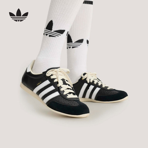 adidas阿迪达斯三叶草「T头鞋」休闲复古薄底鞋2026夏女鞋 KJ3960