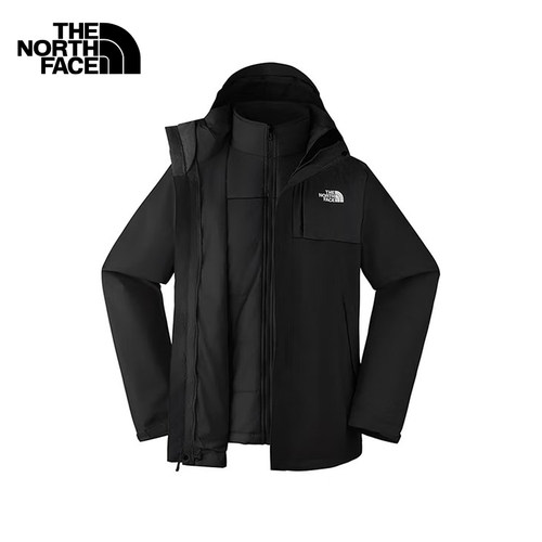 THE NORTH FACE北面新款2025F/W男三合一夹克 NF0A8GJZJK31