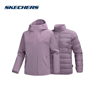 SKECHERS|（新款）2025冬女梭织外套 P425W127-03U6