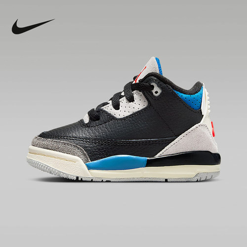 NIKE耐克男女婴童鞋AIR JORDAN 3 AJ3复古篮球鞋运动鞋IB8966-004