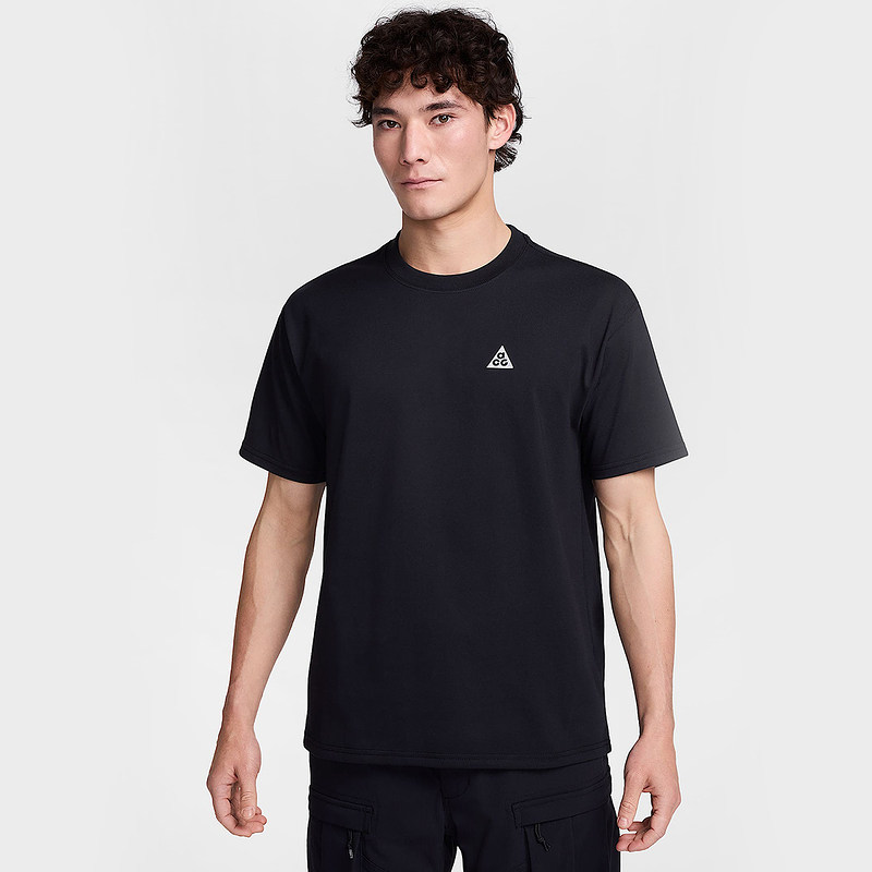 Nike耐克夏季新款男子ACG户外运动休闲圆领黑色短袖T恤HJ0799-010