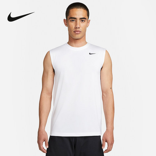 耐克NIKE男子DRI-FIT运动训练速干透气夏新款跑步背心DX0992-1