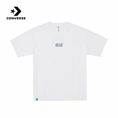 Converse匡威2026夏男女同款运动休闲宽松圆领短袖T恤 UCK176-W70