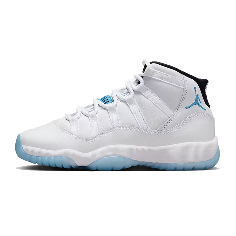 Nike耐克童鞋女鞋AIR JORDAN 11 AJ11高帮复古篮球鞋 378038-104