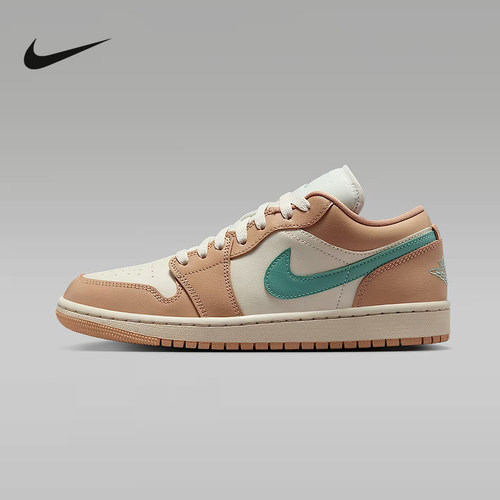 耐克Jordan AJ1复古篮球鞋女鞋运动鞋低帮缓震轻便板鞋DC0774-130