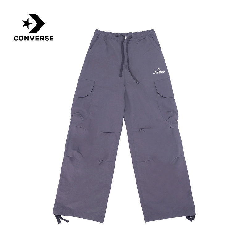 Converse匡威女裤2026春新品休闲裤宽松工装裤梭织长裤WCJ434-GDA