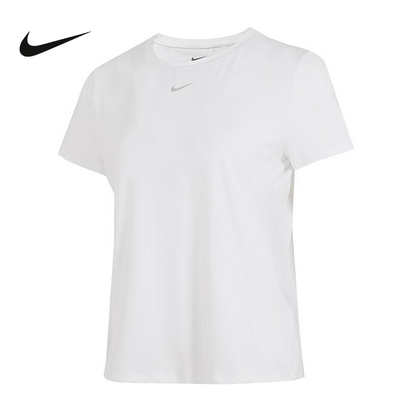 Nike耐克ONE女子速干短袖上衣夏季新款反光透气T恤FN2799-100