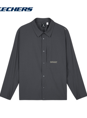 斯凯奇运动夏男梭织外套 L124M050-0403