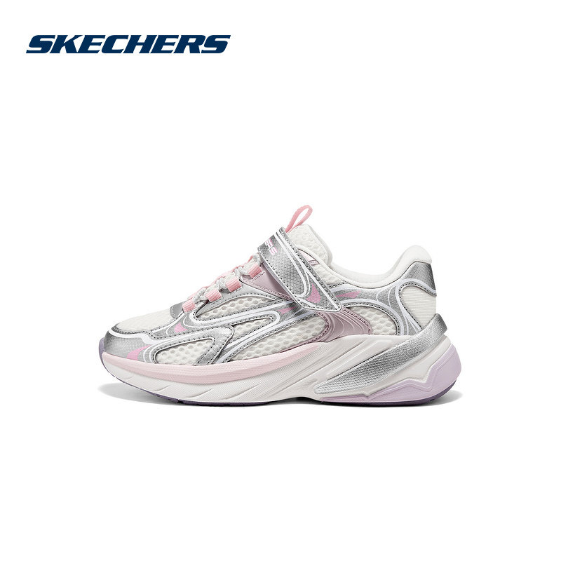 Skechers斯凯奇2025秋女童舒适轻质百搭运动休闲鞋 303696L-OFWT,运动鞋new,运动休闲鞋,淘宝优惠券,粉丝福利购,淘宝优惠卷