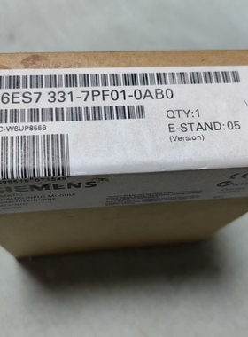 议价西门子SM331模块6ES7 331-7PP01-0AB0