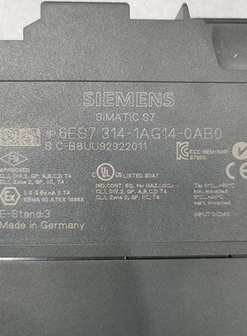 议价西门子S7-300 CPU模，型号6ES7 314-1AG