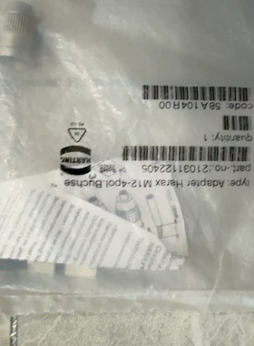 议价Adapter Harax M12-4pol.Stift