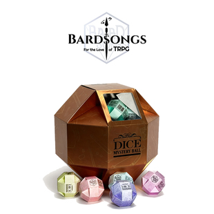 骰蛋盲盒吟游之歌树脂骰子盲盒随机一套七颗桌游棋牌龙与地下城